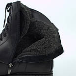 Зимові черевики ручної роботи шкіряне чоловіче взуття великих розмірів Ultimate by Whisper Rosso Avangard, фото 4