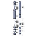 Насос свердловинний шнековий VODOMET 3QGD 2.1-85-0.55, фото 3