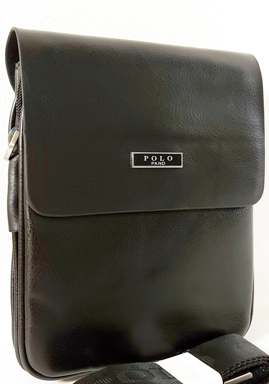 Мужская сумка POLO 86686-2 black. Мужские сумки POLO купить недорого в Украине, фото 1