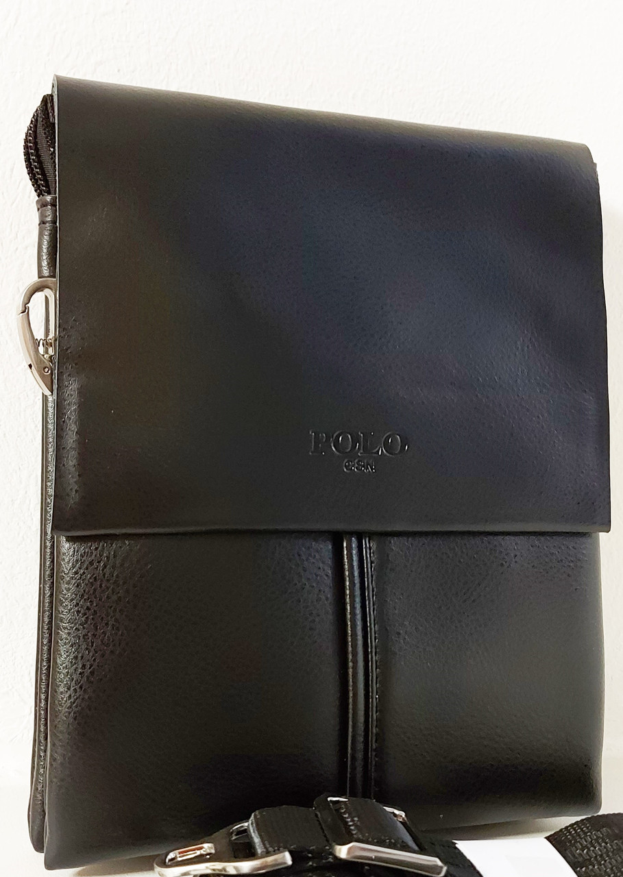 Мужская сумка POLO 6771-1 black. Мужские сумки POLO купить недорого в Украине
