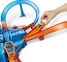 Моторизований трек "Небезпечний перехрестя" Hot Wheels Criss Cross Crash Motorized Track DTN42, фото 3