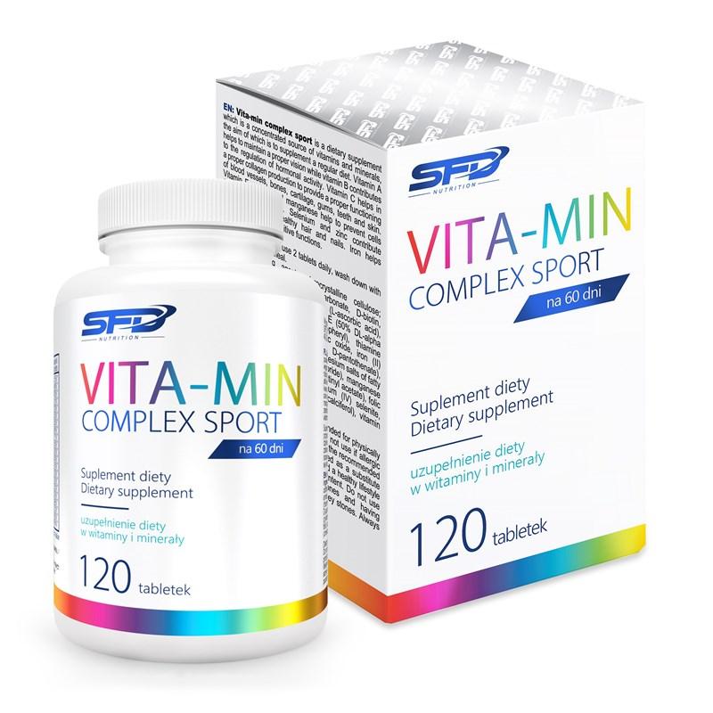 VITA-MIN COMPLEX SPORT 120 шт Комплекс вітамінів і мінералів.