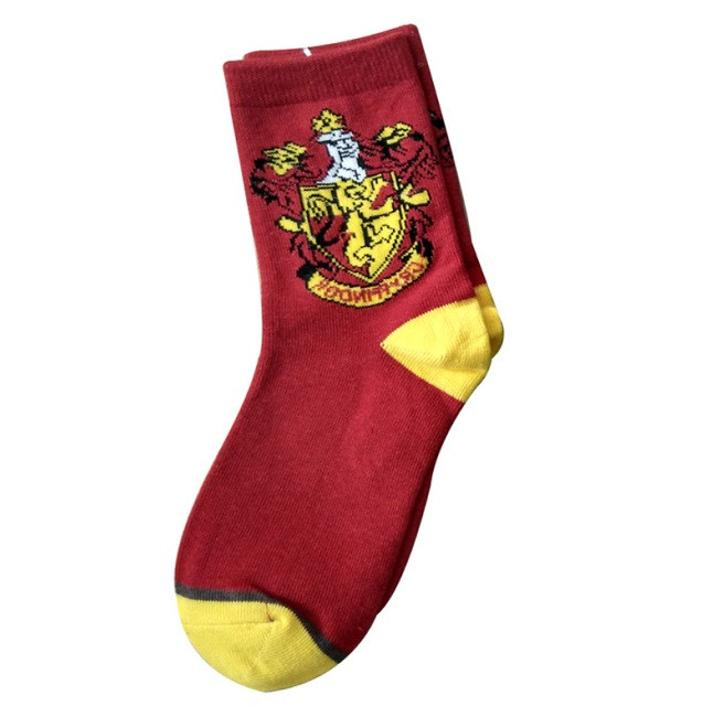 Шкарпетки Гаррі Поттер Ґрифіндор HARRY POTTER 36-42 бордовий з принтом