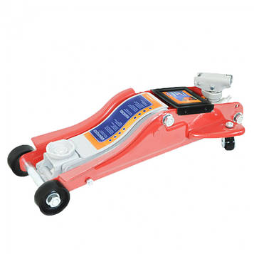 Домкрат гідравлічний підкатний з поворотною ручкою низькопрофільний 2.5 т (90-360 мм) Miol 80-230