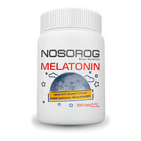 Мелатонин для улучшения сна Носорог / Nosorog Nutrition Melatonin 5 мг 100 таб