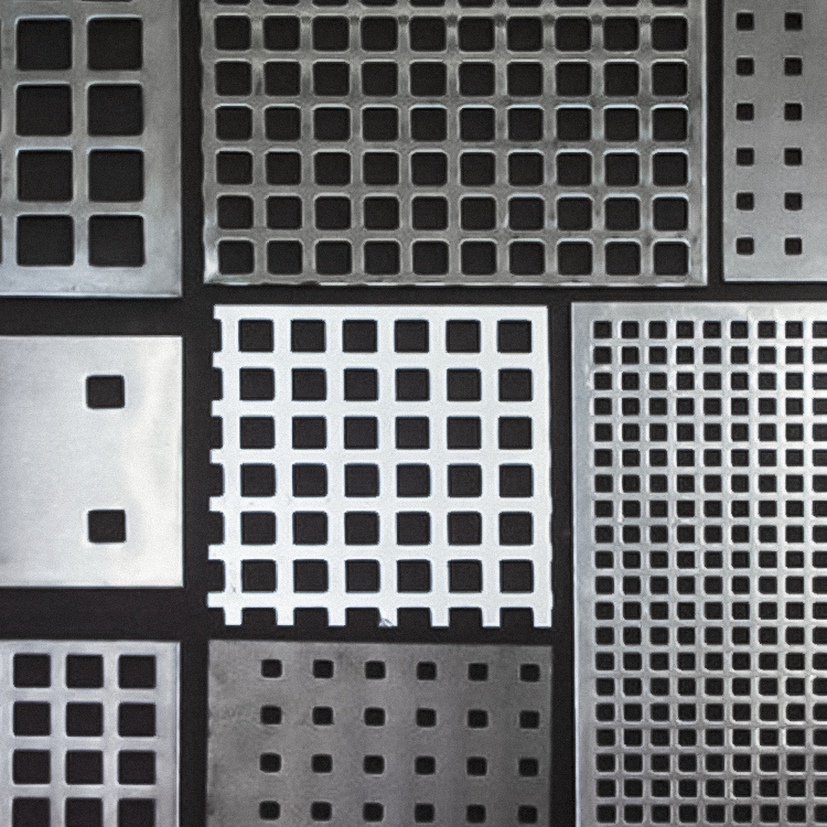 Неіржавкий перфорований лист PA Qg10-15/1,5/1000x2000 AISI 304, фото 1