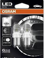 Лампа світлодіодна P21/5W 6000K 12V 2,5W BAY15 LEDriving SL білий (2шт.) (OSRAM)