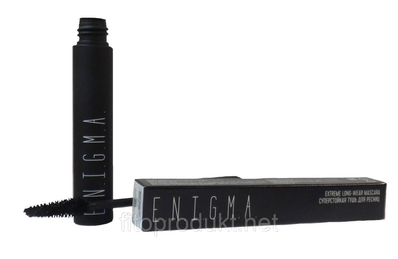 Суперстійка туш для вій ультрачорна E.N.I.G.M.A. 10 грамів, фото 1