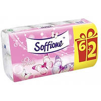 Туалетний папір Soffione Elite Premium 3-шаровий 8 шт