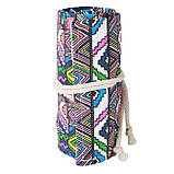 Пенал-органайзер з бавовни для олівців на 72 предмета, фото 5