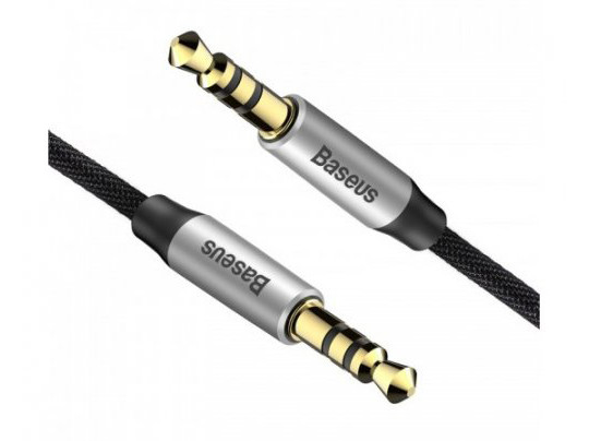 Аудiо кабель AUX Baseus Yiven Audio Cable M30 1.5м Black (CAM30-CS1)