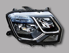 Фара права Рено Дастер від 2015 чорна дефект (260105828R) нова