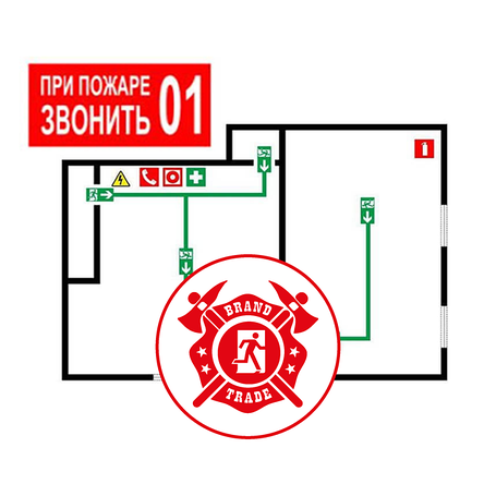 Розробка планів евакуації