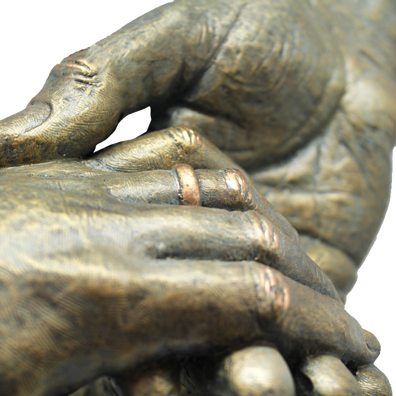 Скульптура Anglada «Твоя рука в моей», h-24х12х41 см (436a) - фото 3 - id-p552119894