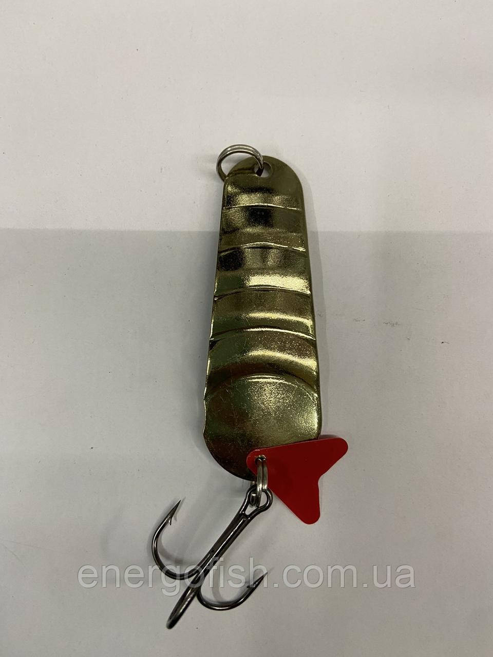 Блешня коливальна Kamasaki Spoon AT 25г Gold, фото 1
