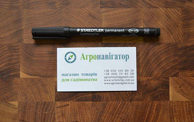 Маркер перманентний Staedtler 303M, чорний, 1,0 мм