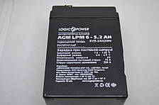 Аккумулятор/аккумуляторная батарея LogicPower AGM LPM 6 - 5.2 AH