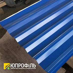 НС-44 Профнастил несучий синій глянцевий RAL 5005 0.40 мм, фото 2