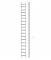 Алюмінієва драбина приставна на 18 сходинок (професійна), фото 3