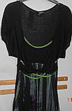 Сукні з чорною сіточкою по рослинному зеленому малюнку 2026 Paris, фото 3