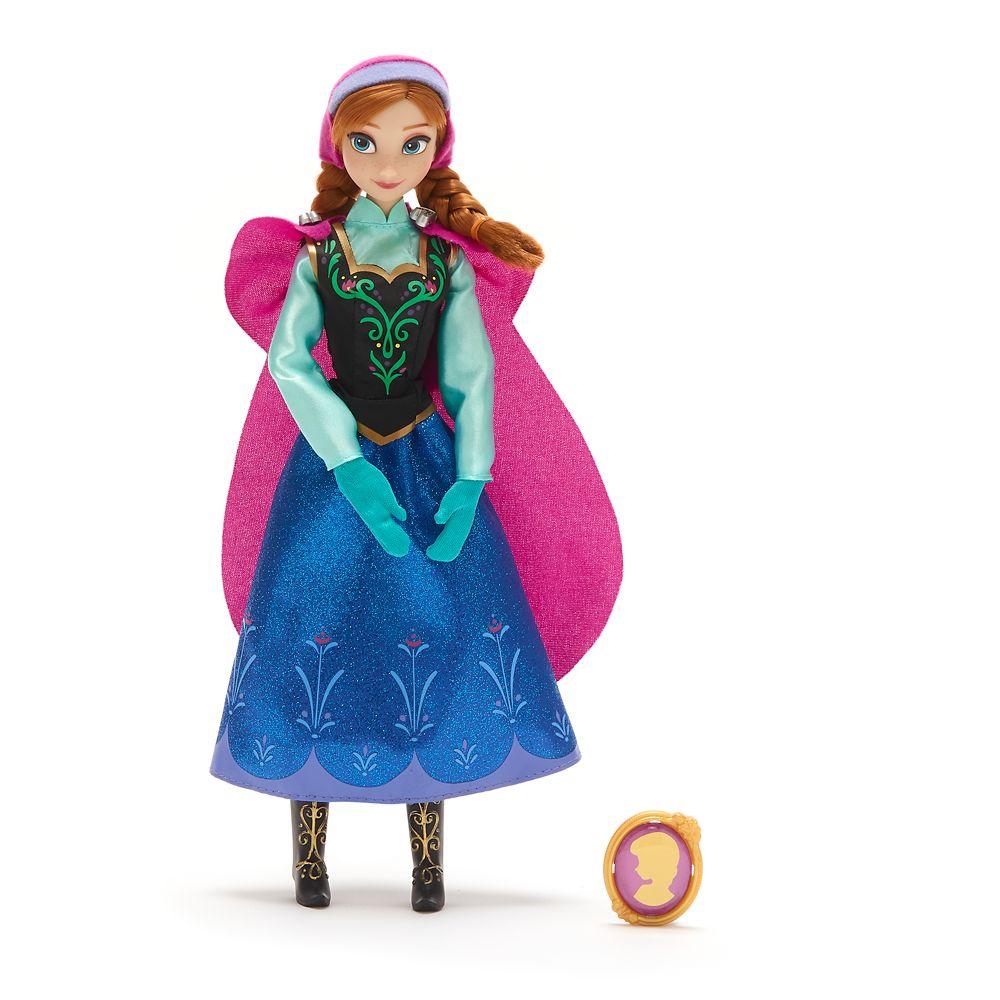 Лялька Дісней Фрозен Ганна Класична з кулоном Disney Frozen Anna Classic Doll - Frozen - 12