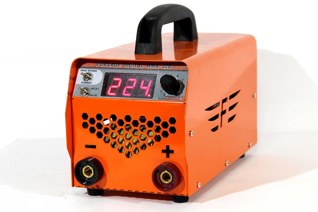 Інверторний зварювальний апарат FORSAGE MMA 220A Digital, фото 1