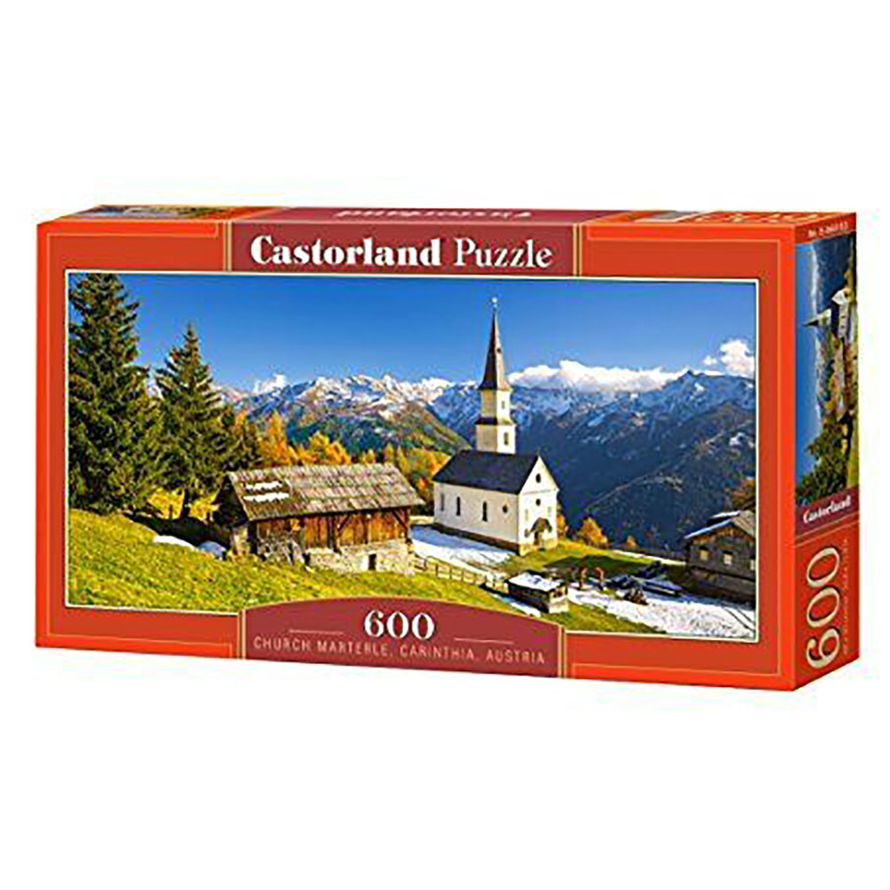 Пазл "Церква, Австрія", 600 элементів Castorland (5904438060153)