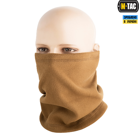 M-Tac шарф-труба Elite короткий з затяжкою фліс (320г/м2) Coyote Brown