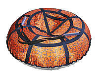 Тюбинг, надувные сани, ватрушка 110 см, Оранж