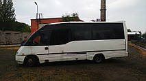 Производство и замена лобового стекла триплекс на автобусе Indcar Mago на шасси IVECO TurboDaily 59E12 в Никополе (Украина). 10