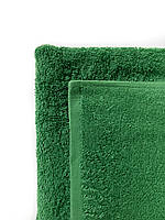 Махровое полотенце для лица, 50*90 см, Туркменистан, 430 гр\м2, Зеленый изумруд