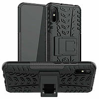 Чехол Armor для Xiaomi Redmi 9A противоударный бампер Black