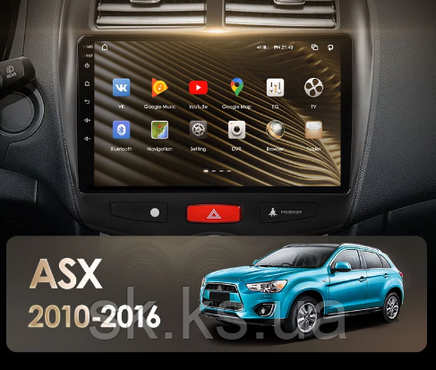 Junsun 4G Android магнітолу для Mitsubishi ASX 2010-2018 wifi