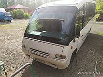 Производство и замена лобового стекла триплекс на автобусе UNVI Xeito на шасси IVECO TurboDaily 59E12 в Никополе (Украина). 6