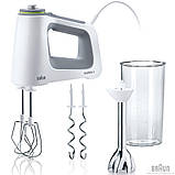 Ручний міксер BRAUN з насадкою для змішування HM 3107, 500 Вт 01475, фото 3