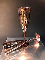 Набір келихів для шампанського Роуз-Хаммерд 250 мл, 4 шт