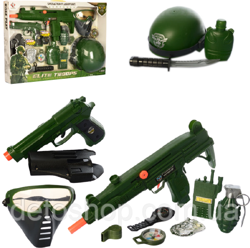 Ігровий набір військового Limo Toy M015А