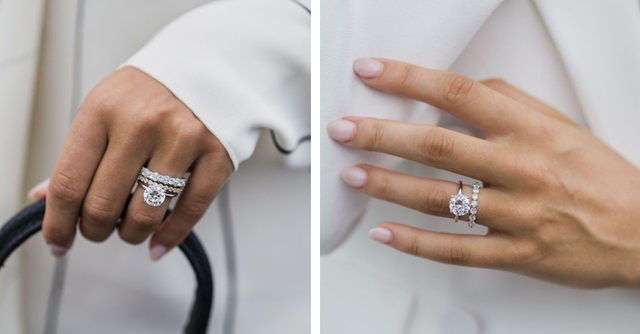 Як носити обручку і обручку разом — фото №7
