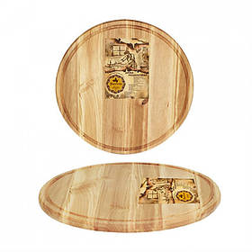 Дошка для піци 27 х 1,5 см дерево S&T 8906-1