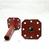 Півось 23(24)/220 мм (довгий) зварний, під Жигуль. мотоблок, фото 2