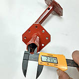 Півось 23(24)/220 мм (довгий) зварний, під Жигуль. мотоблок, фото 3