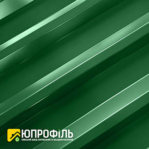 Профнастил покрівельний, що несе НС-44 зелений RAL 6005 0.50 мм, фото 2