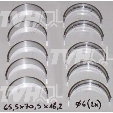 Вкладки корінні Std / 0,25 / 0,50 / 1,00 на двигун Toyota (Тойота) 1DZ-2