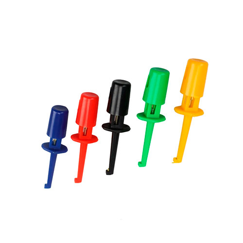Тестова кліпса, затискач для PCB, SMD, IC, 10шт, 4см