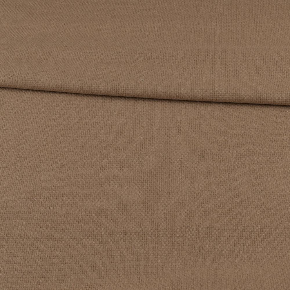 Рогожка костюмна вовняна бежева ш.150