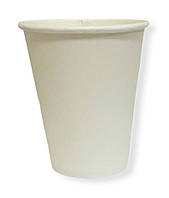 Стакан 175 мл паперовий "білий" для кофе одноразовый картонный бумажный стаканчик кофейный гарантия качества
