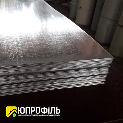 Плоский лист 0.32*1250 мм. оцинковка (ZN), гладкий лист оцинкований, фото 2