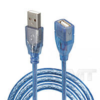 Подовжувач USB (1.5m) Blue