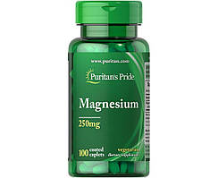 Магній Magnesium 250 mg Puritan's Pride 100 таб