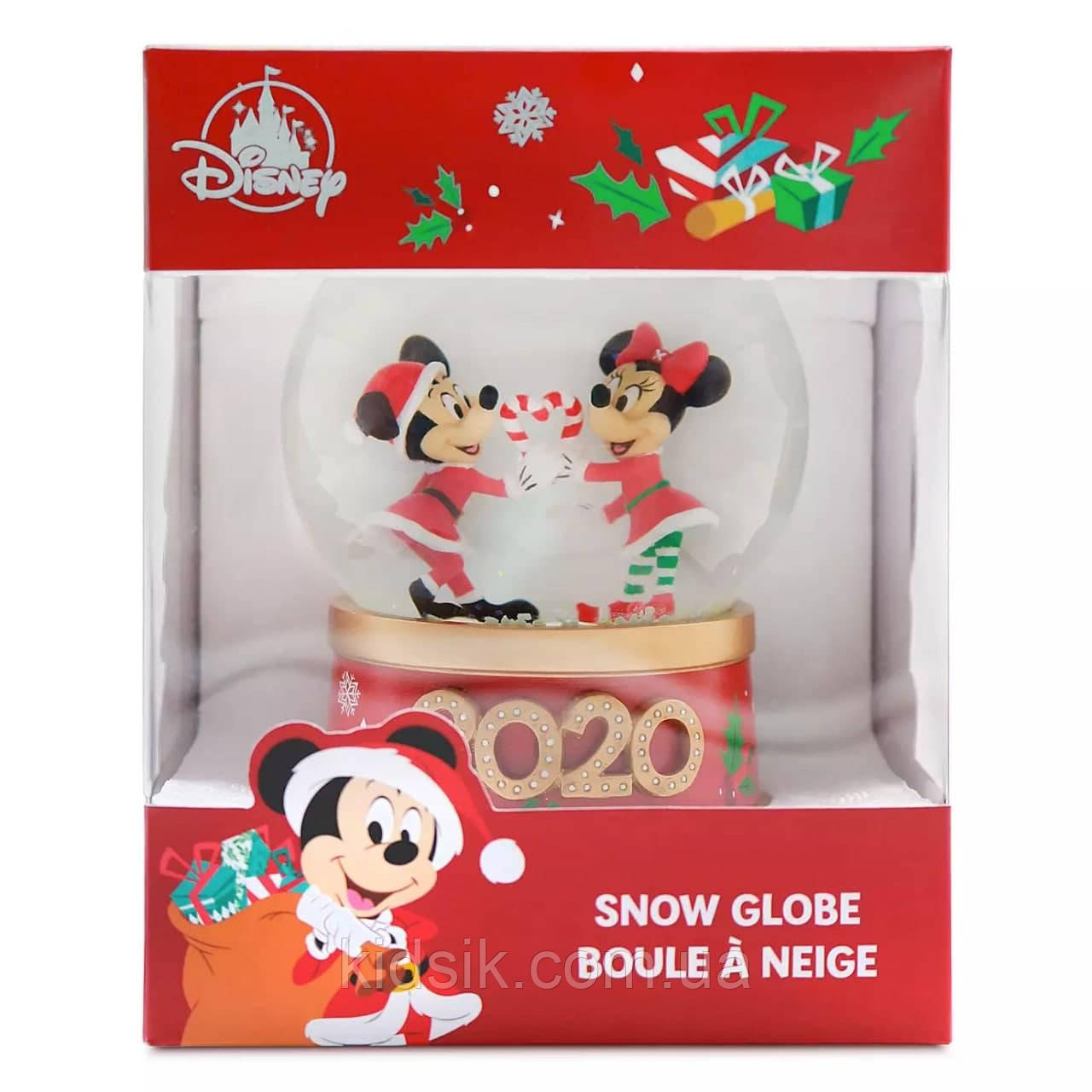 Снігова куля Міккі і Мінні Маус Disney Store 2020